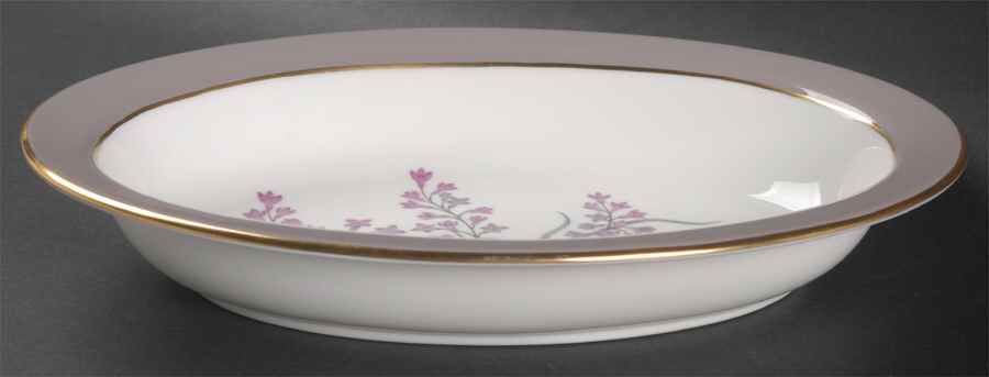 Milford (Bone China) 10" Oval Vegetable Bowl by Wedgwood-1