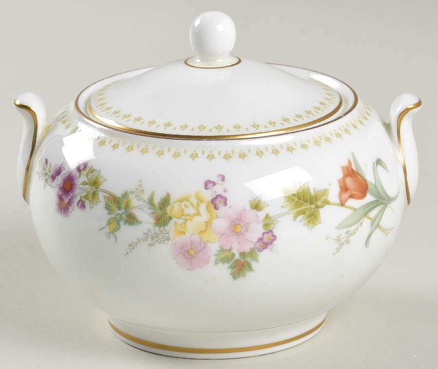 Mirabelle 146 Shape Sugar Bowl & Lid by Wedgwood-1