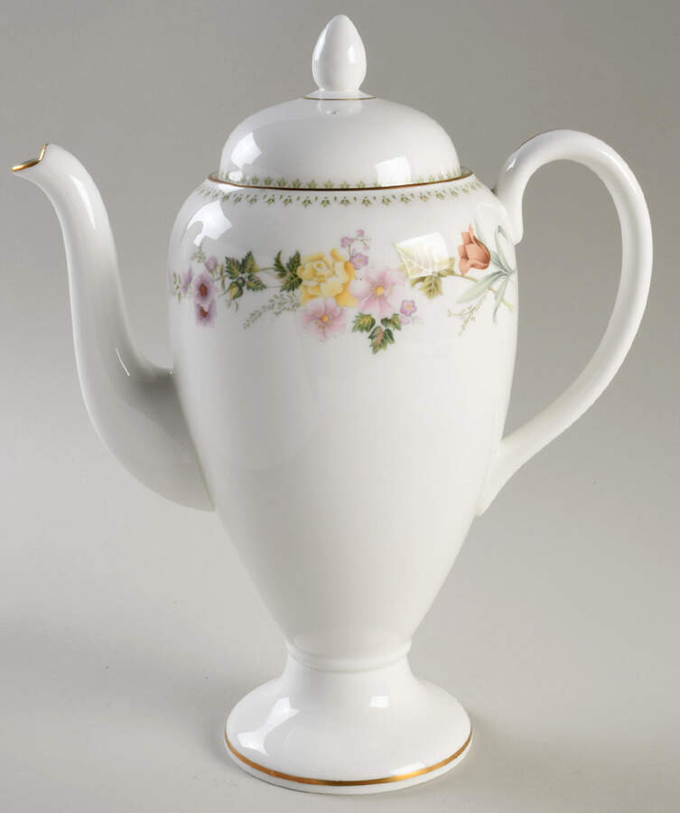 Mirabelle Coffee Pot & Lid by Wedgwood-1