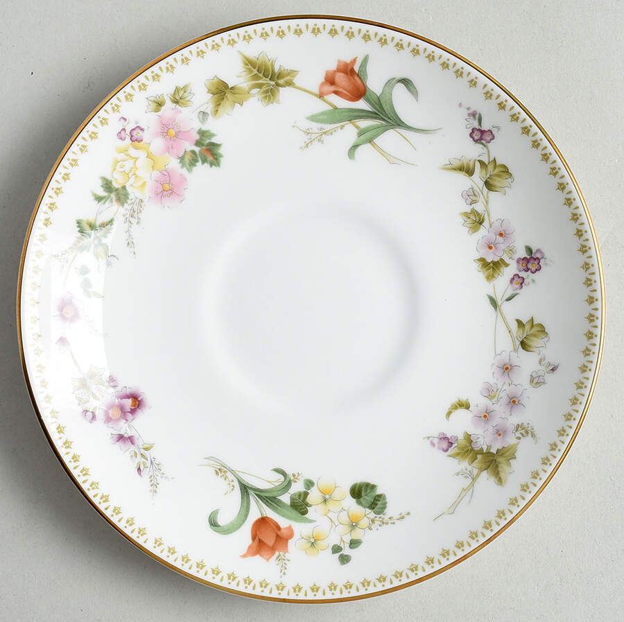 Mirabelle Saucer for Footed Cup by Wedgwood-1