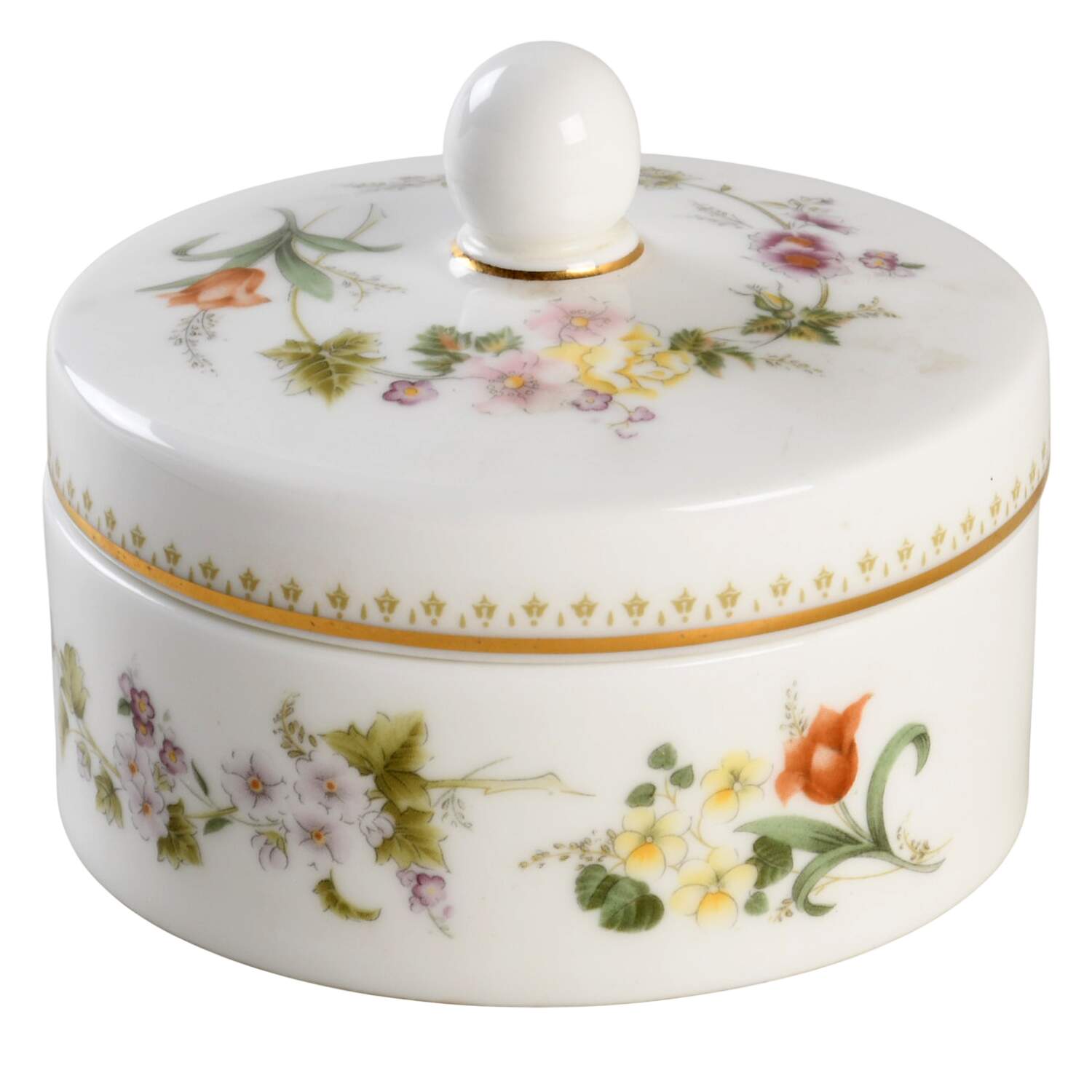 Mirabelle Round Box & Lid by Wedgwood-1