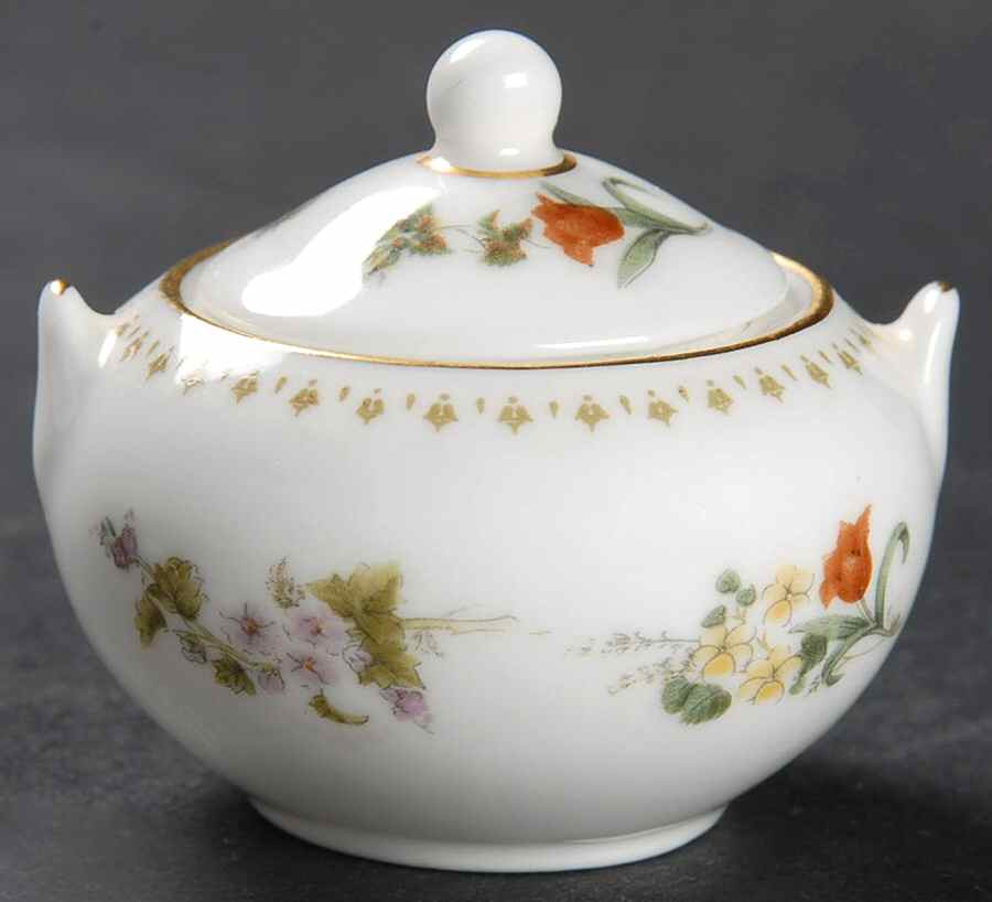 Mirabelle Miniature Sugar Bowl & Lid by Wedgwood-1