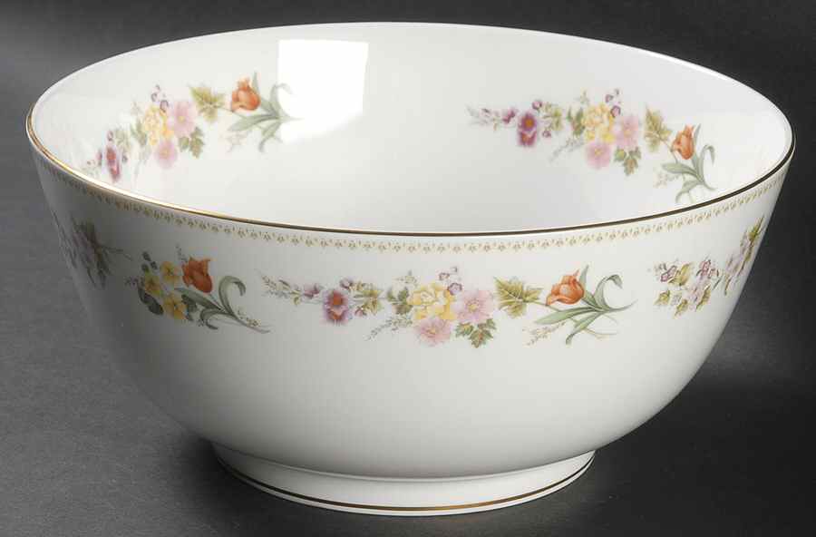 Mirabelle 9" Salad Serving Bowl by Wedgwood-1