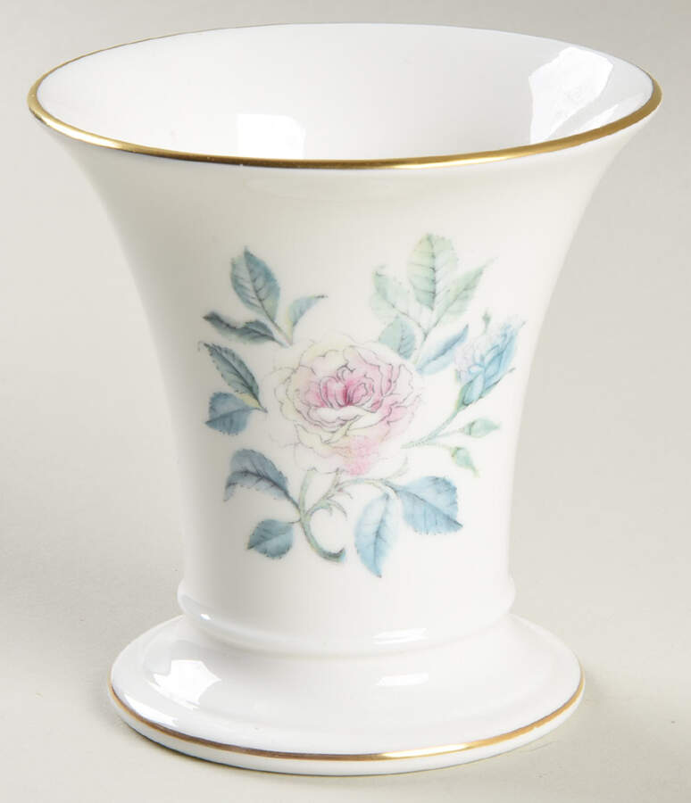 Mist Rose 3" Vase by Wedgwood-1