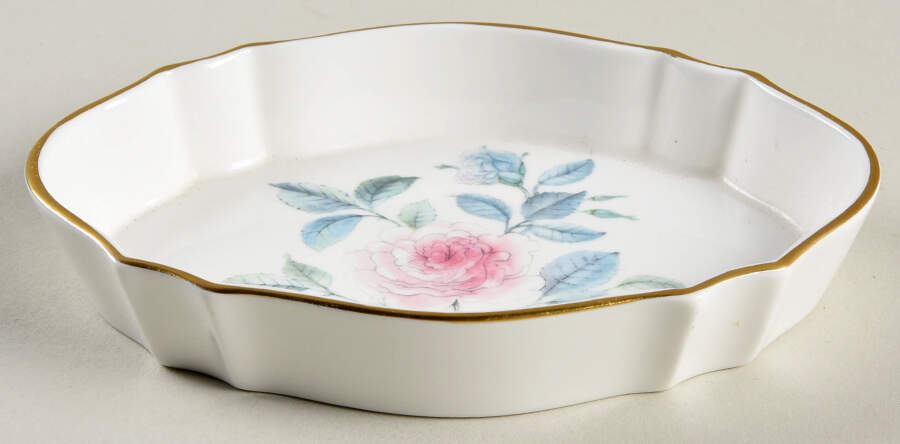 Mist Rose Silver Tray by Wedgwood-1