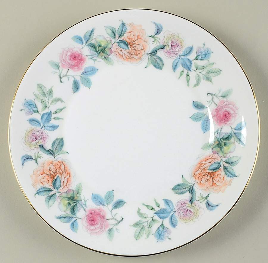 Mist Rose Luncheon Plate by Wedgwood-1