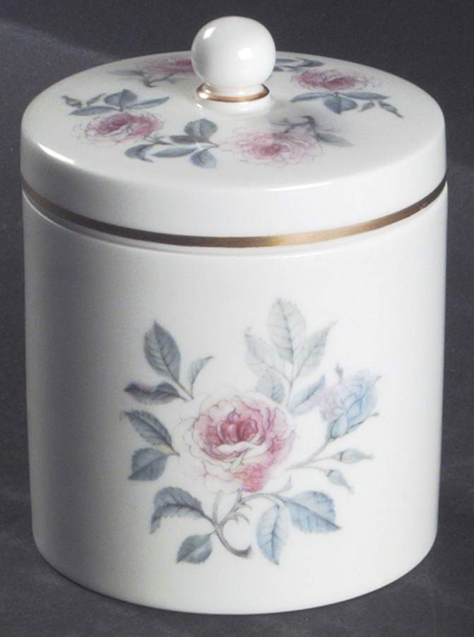 Mist Rose Candy Jar & Lid by Wedgwood-1