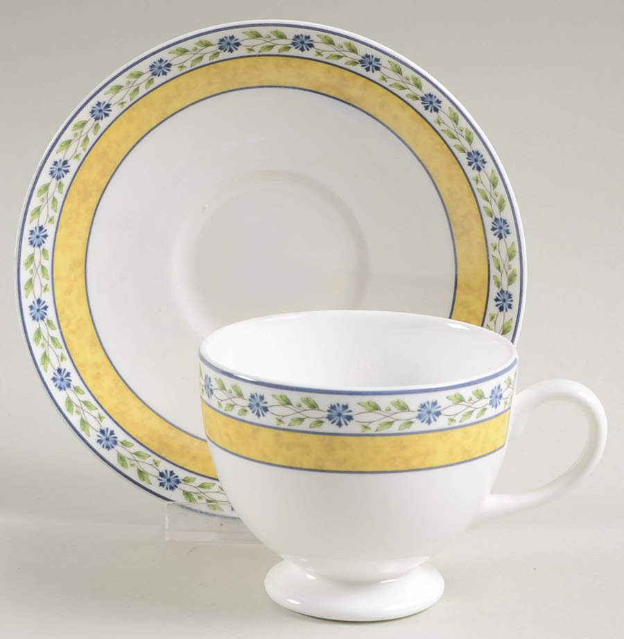 Mistral Footed Cup & Saucer Set by Wedgwood-1