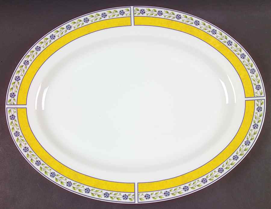 Mistral 15" Oval Serving Platter by Wedgwood-1