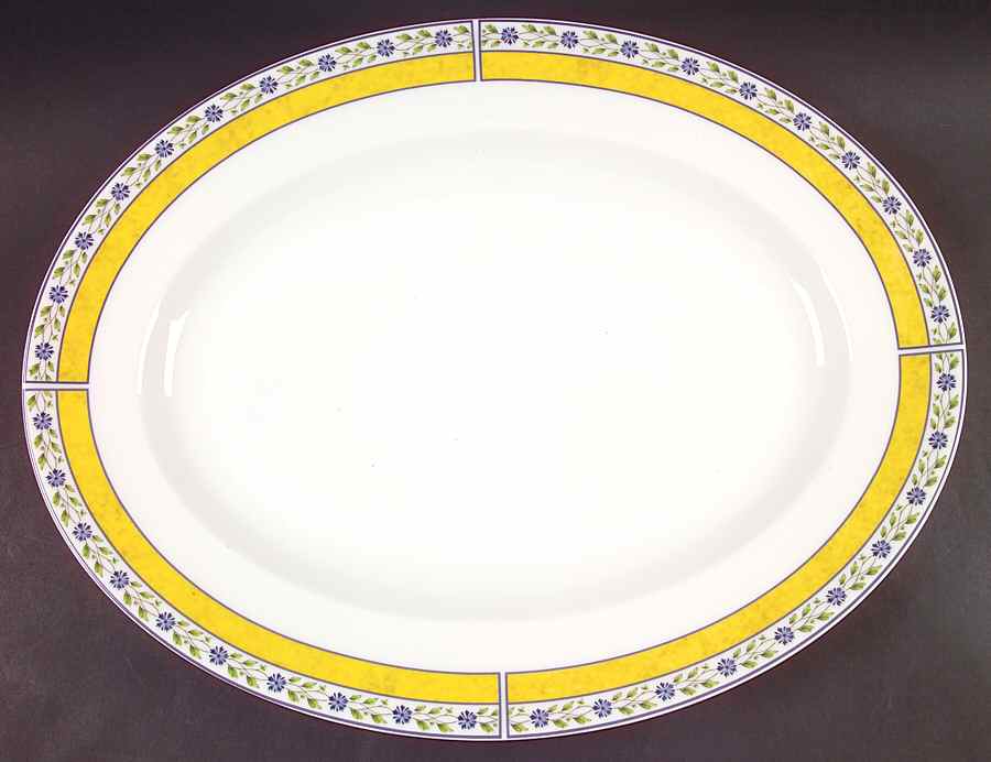 Mistral 17" Oval Serving Platter by Wedgwood-1