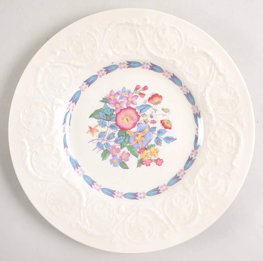 Morning Glory (No Trim) Salad Plate by Wedgwood-1