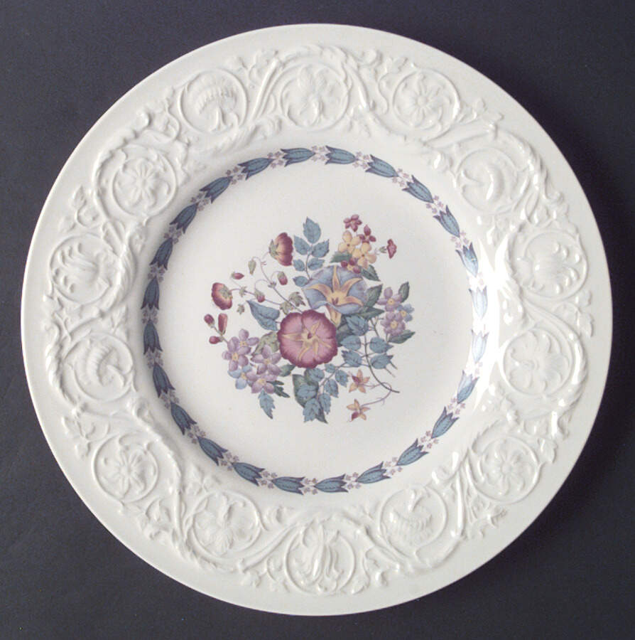 Morning Glory (No Trim) Dinner Plate by Wedgwood-1