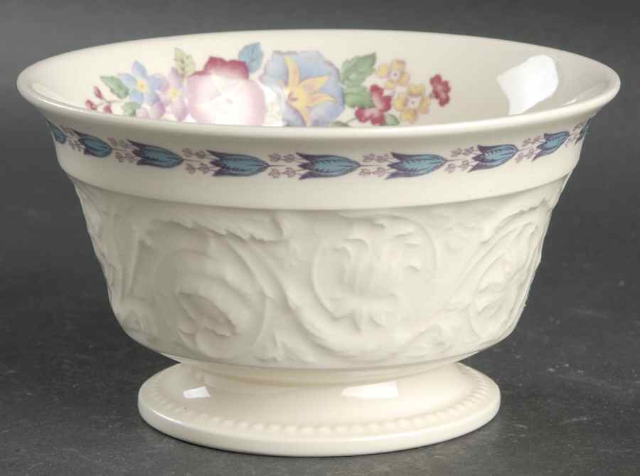 Morning Glory (No Trim) Cranberry Bowl by Wedgwood-1