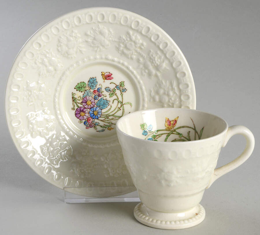 Montreal Footed Demitasse Cup & Saucer Set by Wedgwood-1