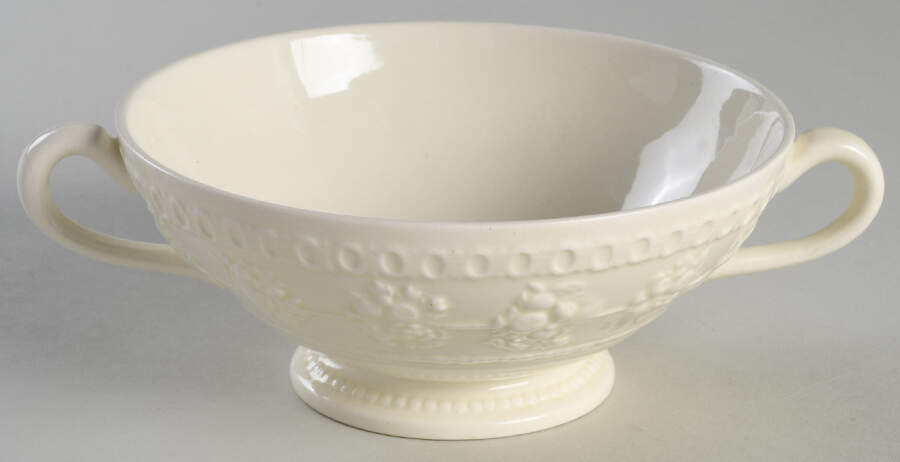 Montreal Footed Cream Soup Bowl by Wedgwood-1
