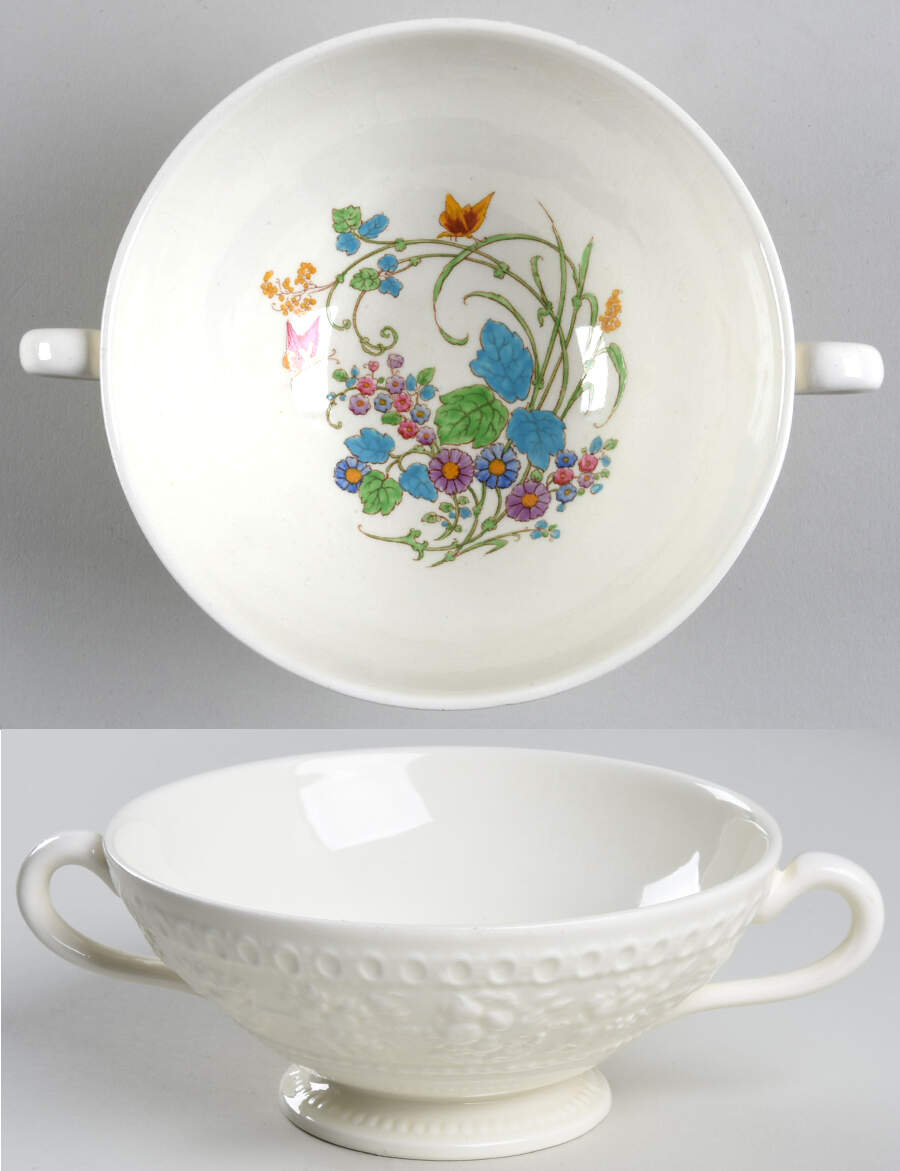 Montreal Footed Cream Soup Bowl by Wedgwood-1