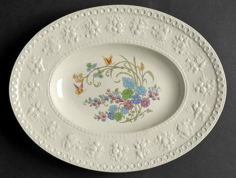 Montreal 12" Oval Serving Platter by Wedgwood-1