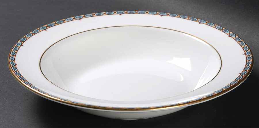Moresque Rim Soup Bowl by Wedgwood-1