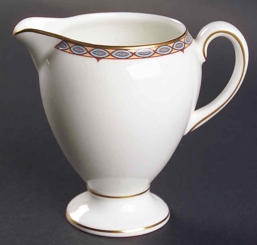 Moresque Globe Shape Creamer by Wedgwood-1