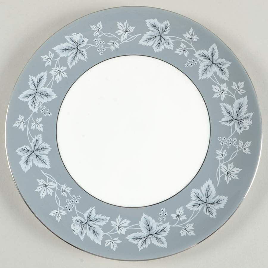 Moselle Gray Cake Plate by Wedgwood-1