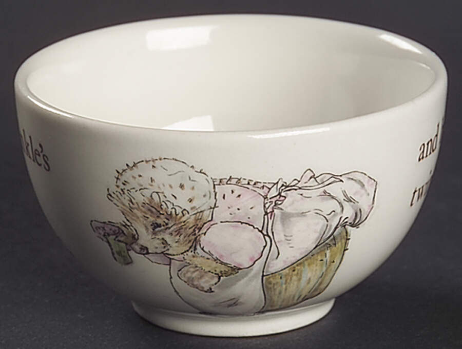 Mrs Tiggy Winkle Miniature Open Sugar Bowl by Wedgwood-1
