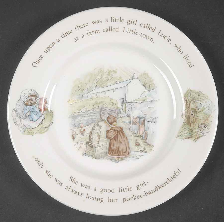 Mrs Tiggy Winkle Child's Plate by Wedgwood-1