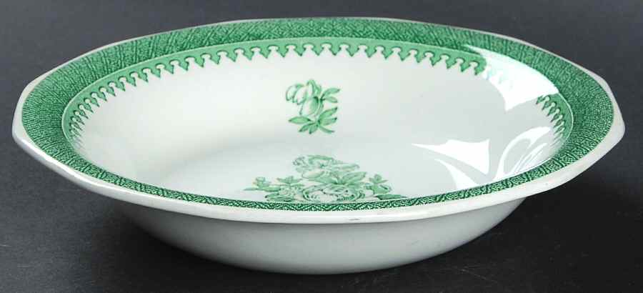Mount Vernon Green Fruit/Dessert (Sauce) Bowl by Wedgwood-1