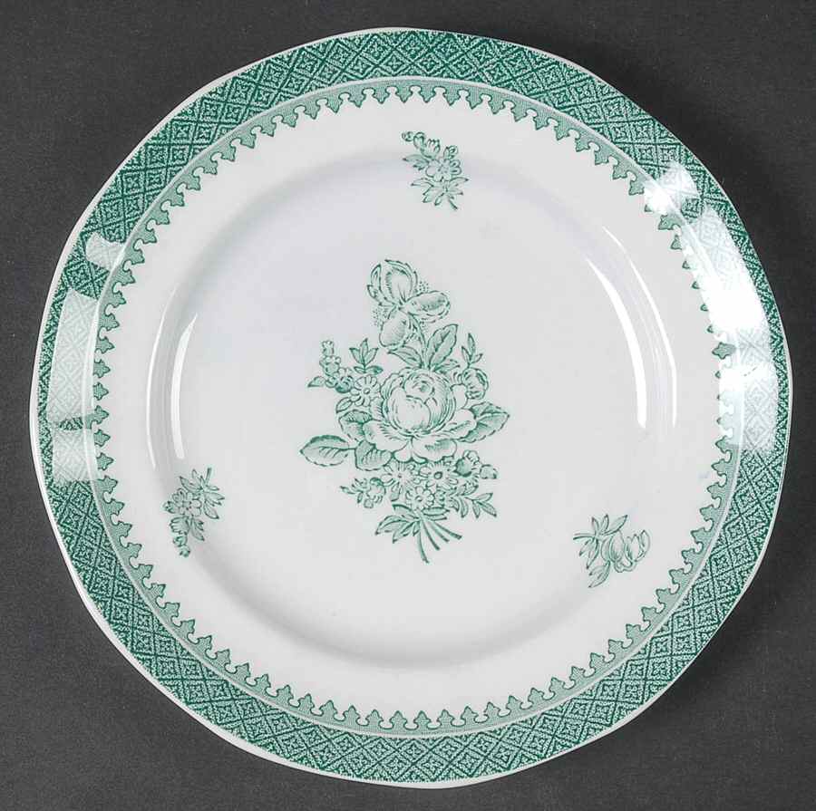 Mount Vernon Green Bread & Butter Plate by Wedgwood-1