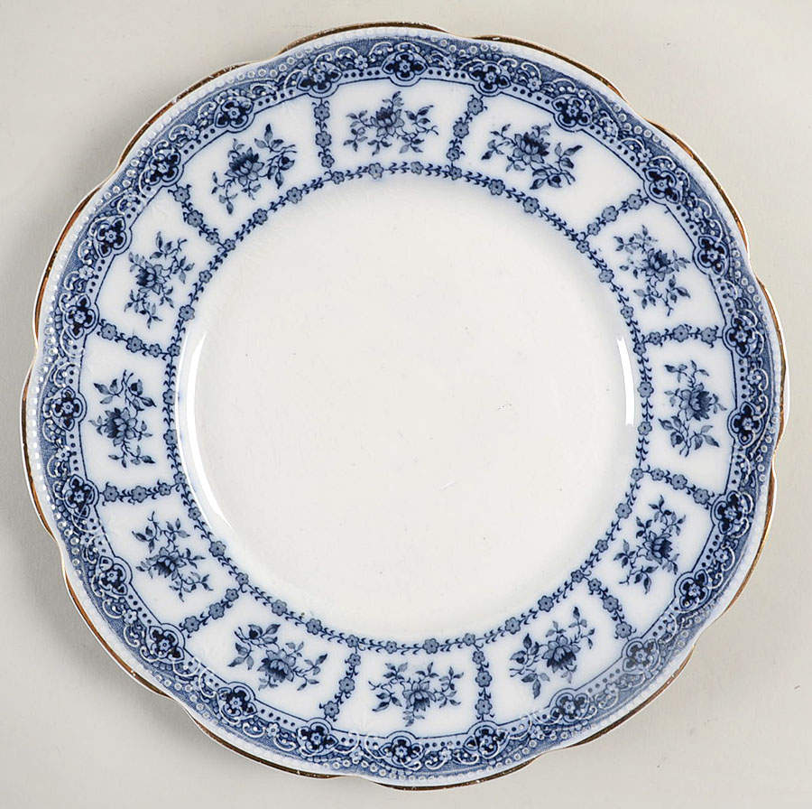 Muriel (Gold Trim) Salad Plate by Wedgwood-1