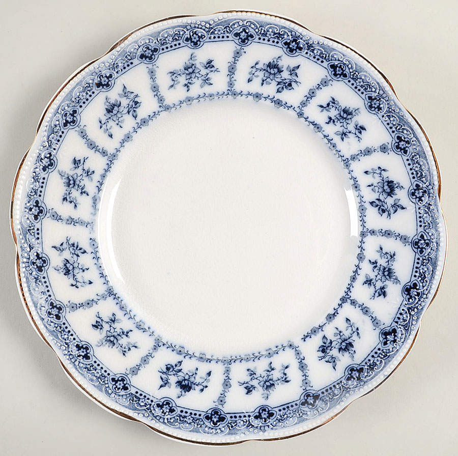 Muriel (Gold Trim) Luncheon Plate by Wedgwood-1