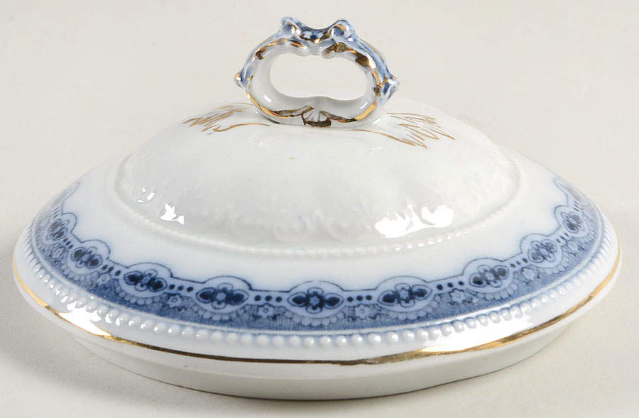 Muriel (Gold Trim) Lid for Oversize Sugar Bowl by Wedgwood-1