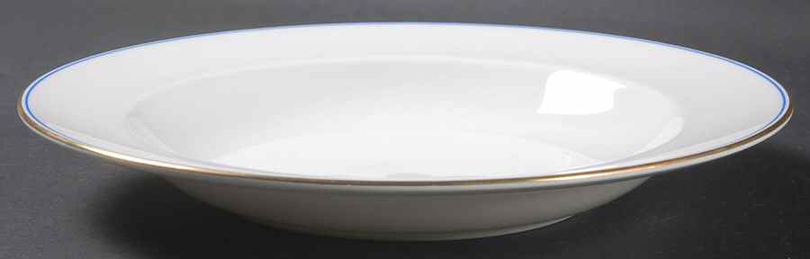 Mystique Blue Rim Soup Bowl by Wedgwood-1