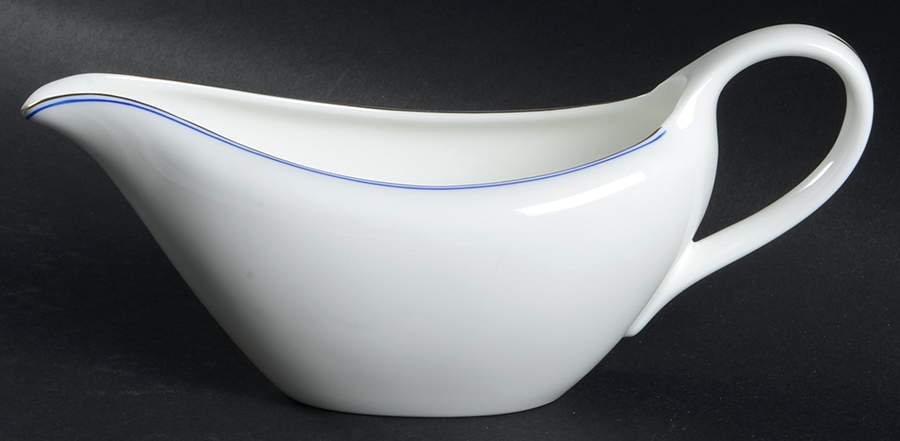 Mystique Blue Gravy Boat by Wedgwood-1