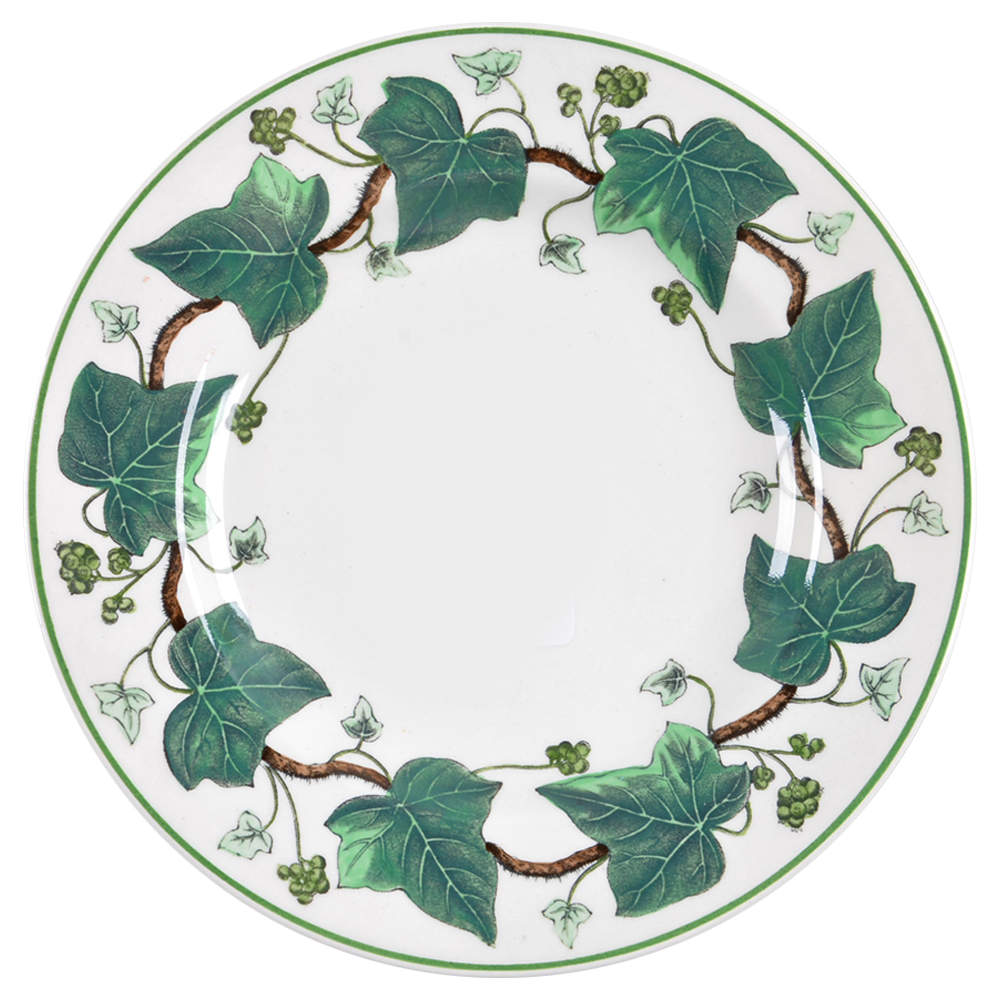 Napoleon Ivy Green (Queen's Ware) Bread & Butter Plate by Wedgwood-1
