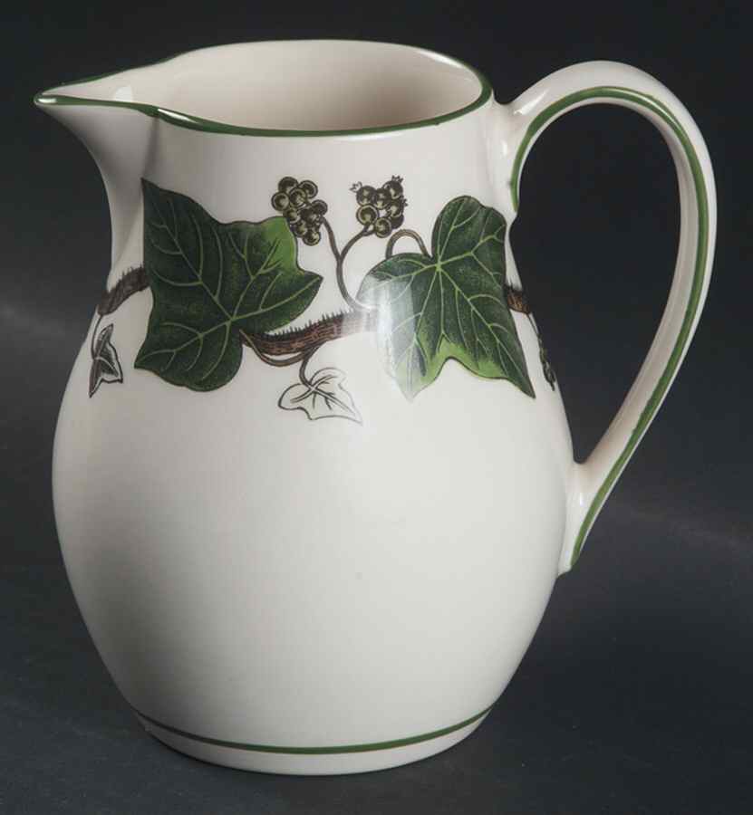 Napoleon Ivy Green (Queen's Ware) 12 Oz Jug by Wedgwood-1