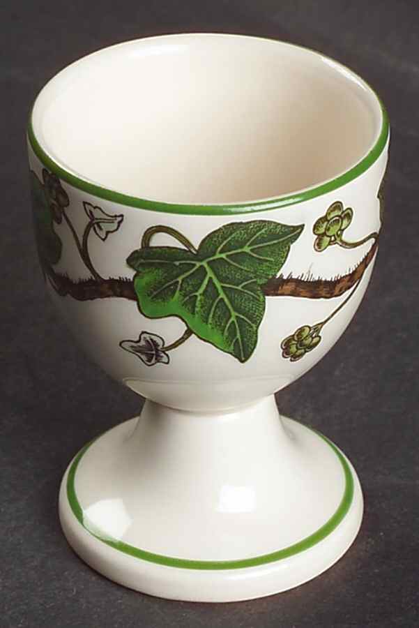 Napoleon Ivy Green (Queen's Ware) Single Egg Cup by Wedgwood-1
