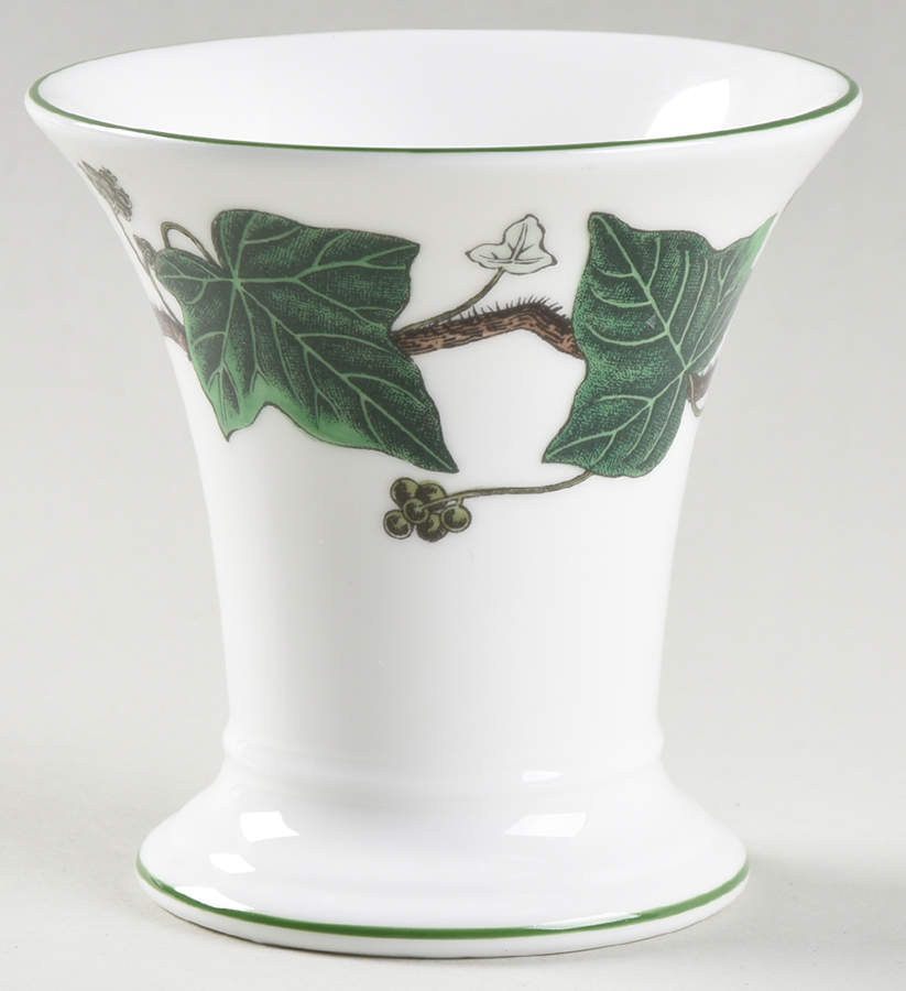 Napoleon Ivy Green (Bone China) Posey Pot by Wedgwood-1