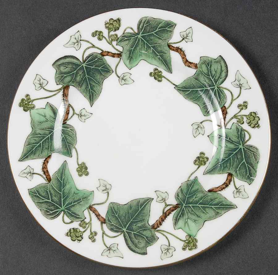 Napoleon Ivy Green (Bone China) Small Bread & Butter Plate by Wedgwood-1