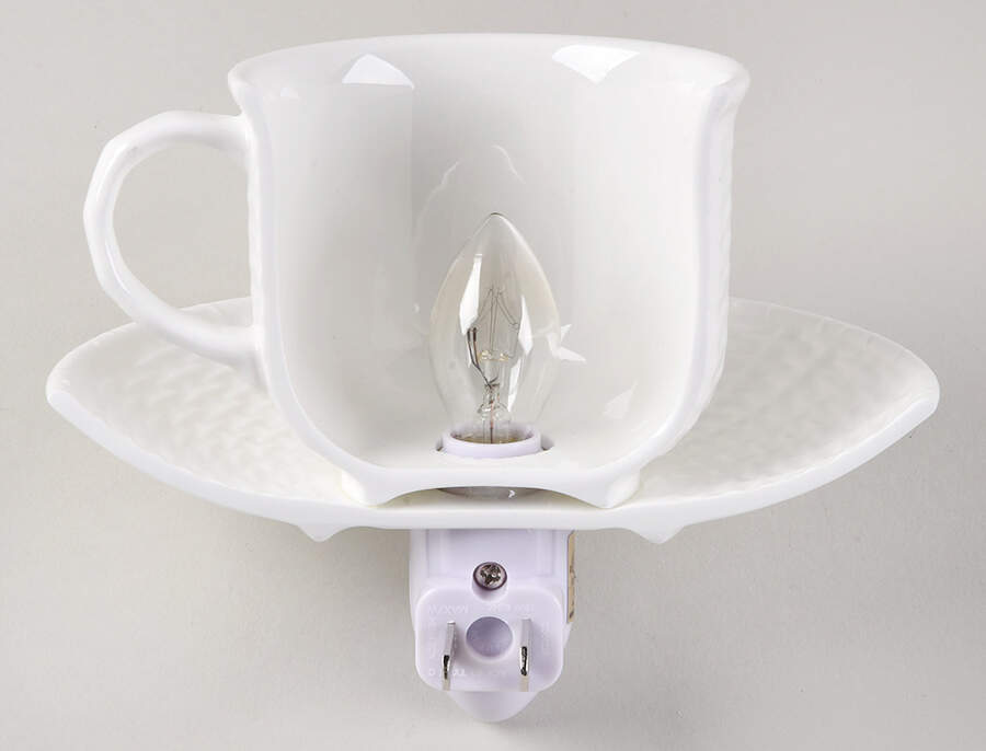 Nantucket 4 3/8"-4 5/8" Night Light/Cup & Saucer HC by Wedgwood-1