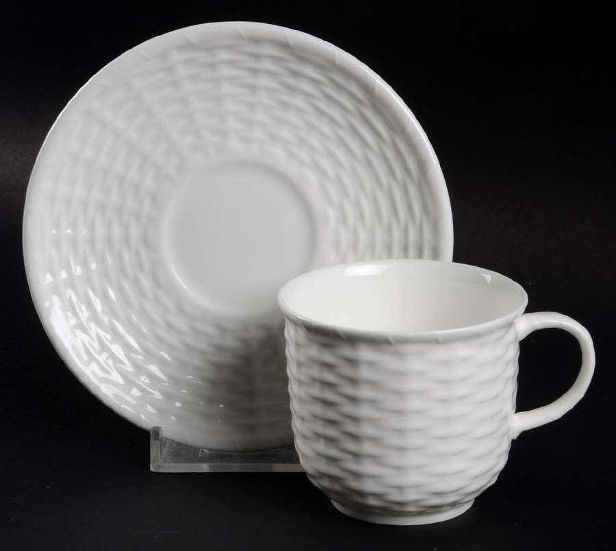 Nantucket Flat Demitasse Cup & Saucer Set by Wedgwood-1