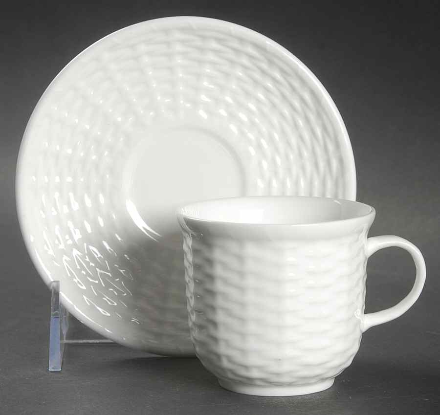 Nantucket Flat Demitasse Cup & Saucer Set by Wedgwood-1