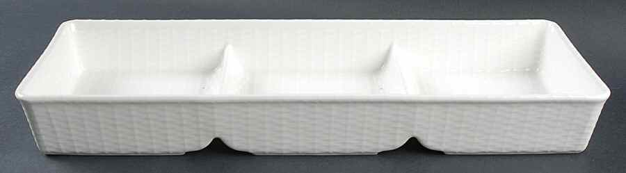 Nantucket 3-Part Rectangular Divided Server by Wedgwood-1