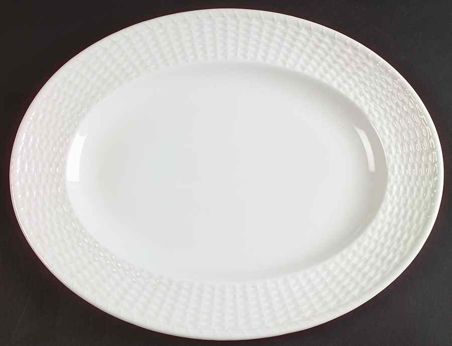 Nantucket 14" Oval Serving Platter by Wedgwood-1