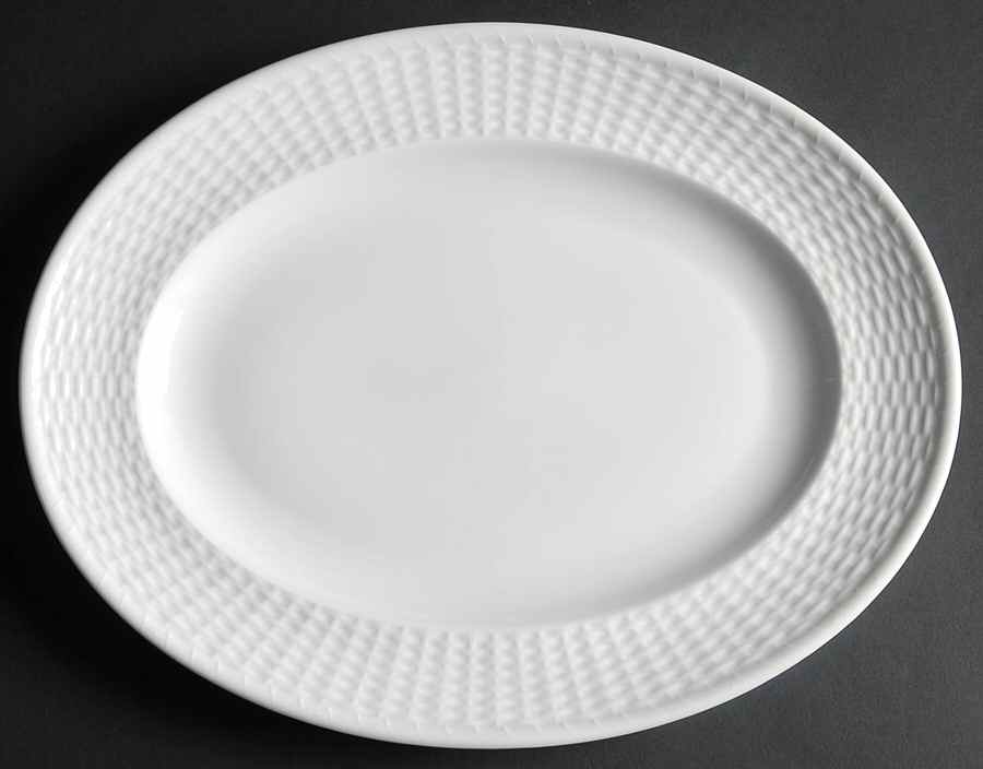 Nantucket 15" Oval Serving Platter by Wedgwood-1