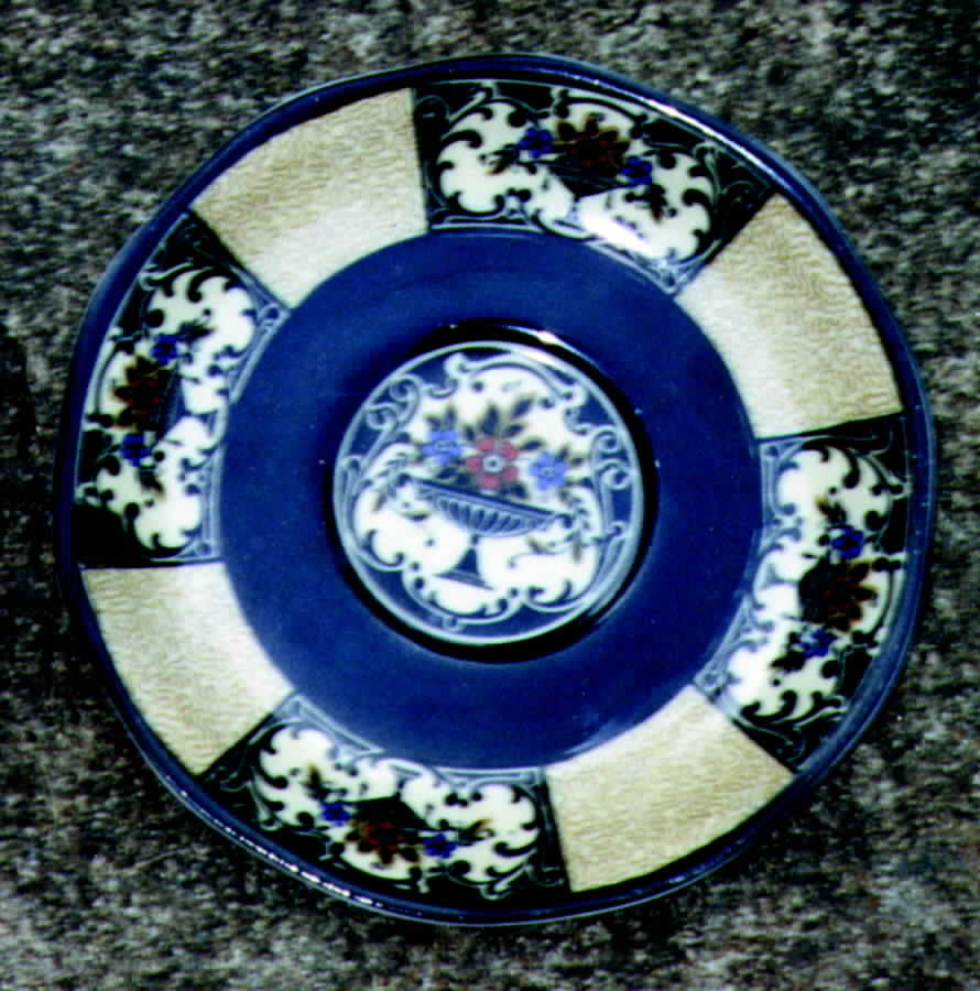 Nanette Blue Saucer by Wedgwood-1
