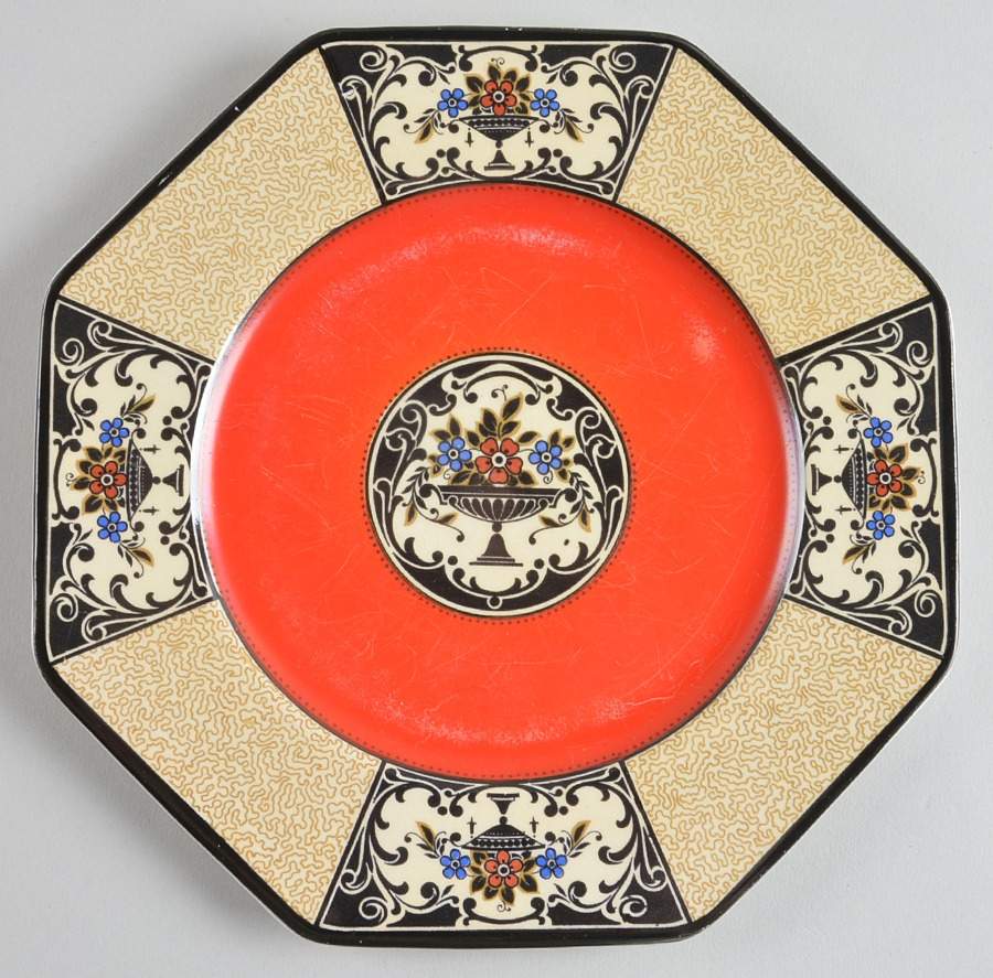 Nanette Red Salad Plate by Wedgwood-1