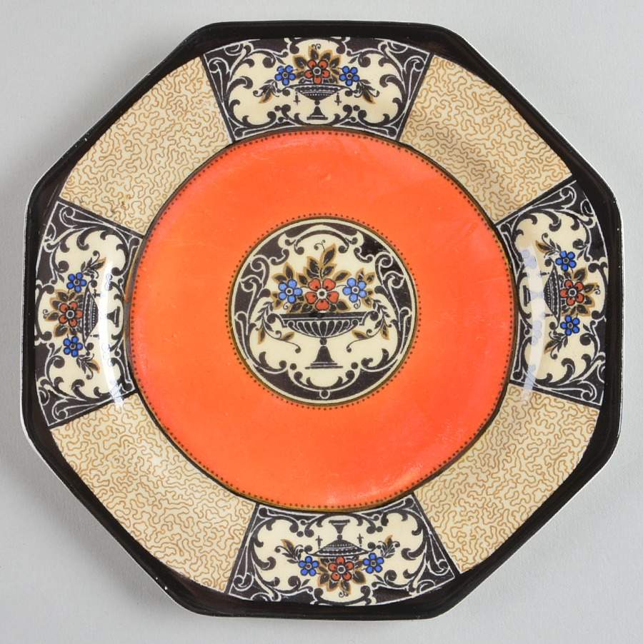 Nanette Red Bread & Butter Plate by Wedgwood-1