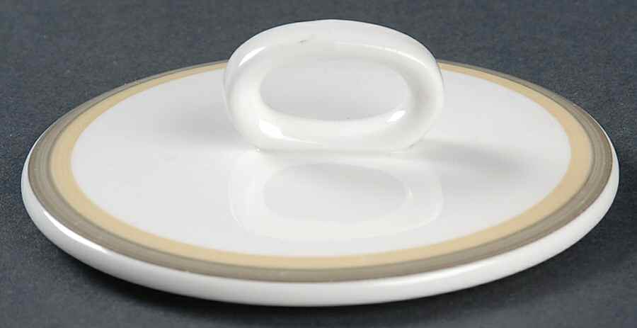 Nasturium (Bone) Lid for Sugar Bowl by Wedgwood-1