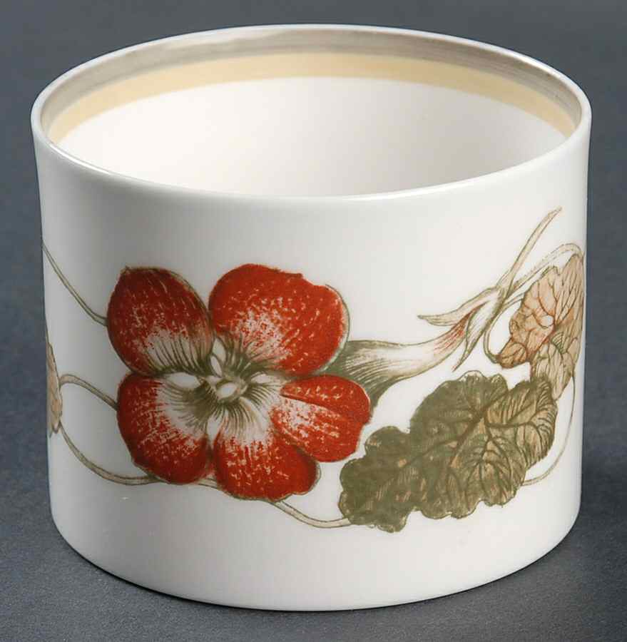 Nasturium (Bone) Sugar Bowl No Lid by Wedgwood-1
