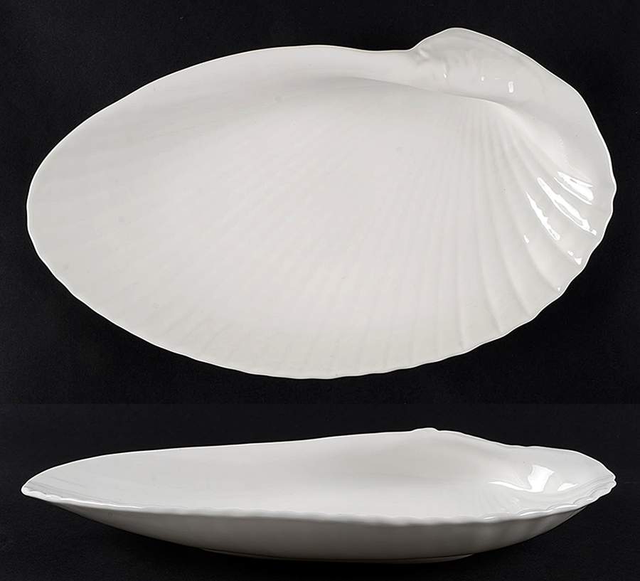 Nautilus (Glossy) 12" Oval Centerpiece by Wedgwood-1